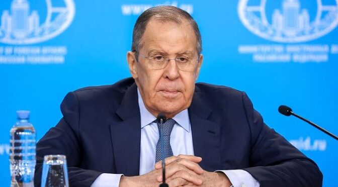 News conference on Russia’s foreign policy performance in 2023 – Sergey Lavrov